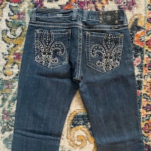 Miss Me, Encrusted Jeans, Size 30